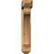 Ekena Millwork Legacy Arts and Crafts Smooth Bracket w/ Offset Brace, Western Red Cedar, 5 1/2"W x 26"D x 30"H BKT0604X26X30LEC03SWR - alternate 4